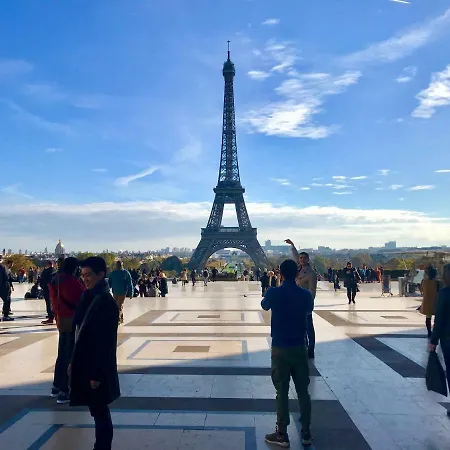 Eiffel Tower !!! Trocadero ! Magnificent Studio *